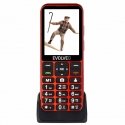 Evolveo EasyPhone ESLTRD mobiiltelefon 7,11 cm (2.8") 105 g Punane Seeniorite telefon Evolveo EasyPhone ESLTRD mobiiltelefon 7,11 cm (2.8") 105 g Punane Seeniorite telefon