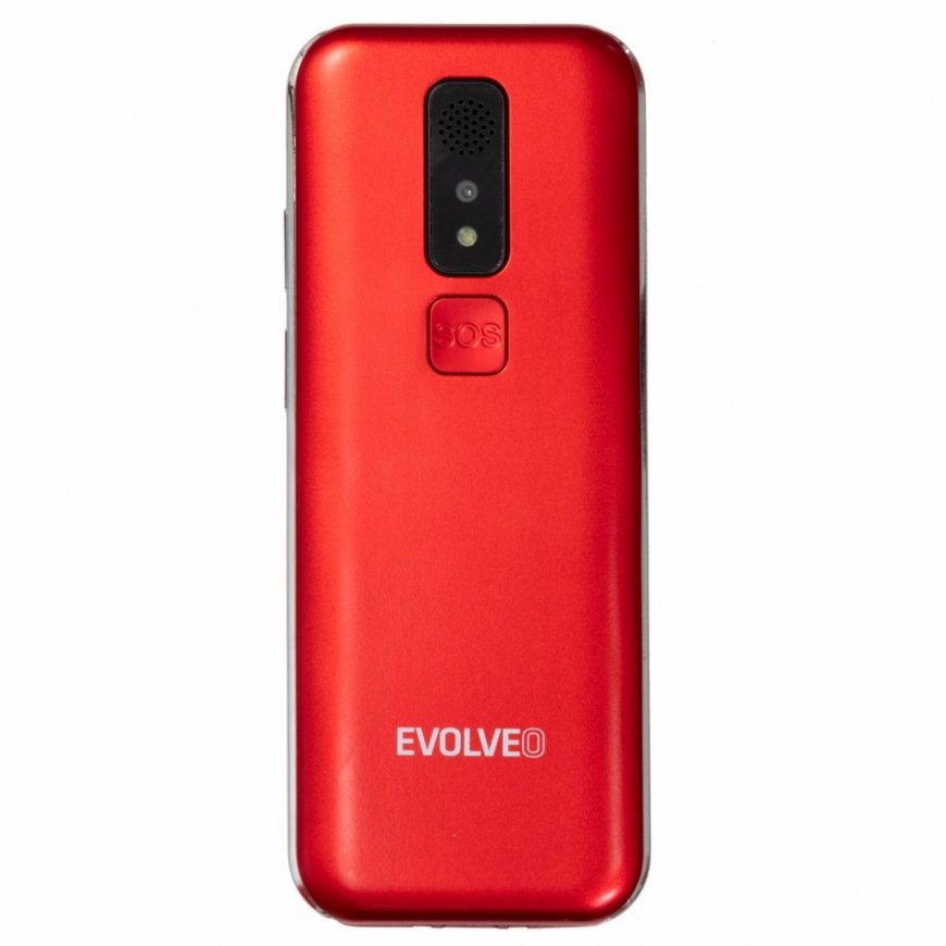 Evolveo EasyPhone ESLTRD mobiiltelefon 7,11 cm (2.8") 105 g Punane Seeniorite telefon – 3