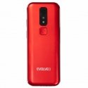 Evolveo EasyPhone ESLTRD mobile phone 7.11 cm (2.8") 105 g Red Senior phone