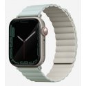 Uniq Revix Strap Beige, Sage Silicone, Stainless steel