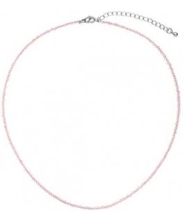 Evolution Group Bead necklace with real opals 42012.3 pink opal