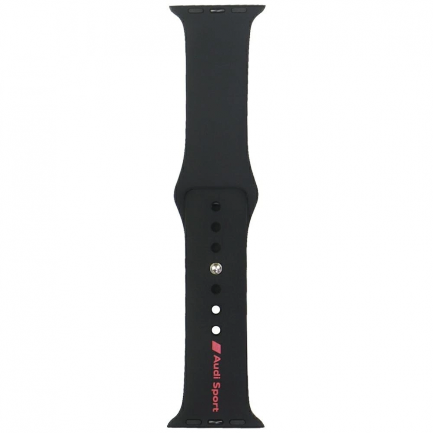 Audi Sport Red Logo Silicone Watch