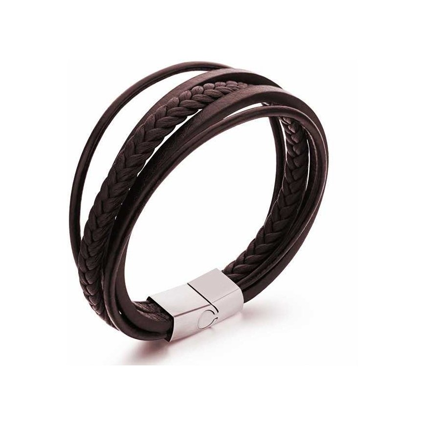Troli Bracelet made of brown leather
