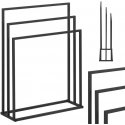 Physa Towel rack, 65x21.5x84 cm, dark grey Physa Towel rack, 65x21.5x84 cm, dark grey