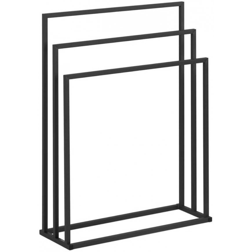 Physa Towel rack, 65x21.5x84 cm, dark grey – 2