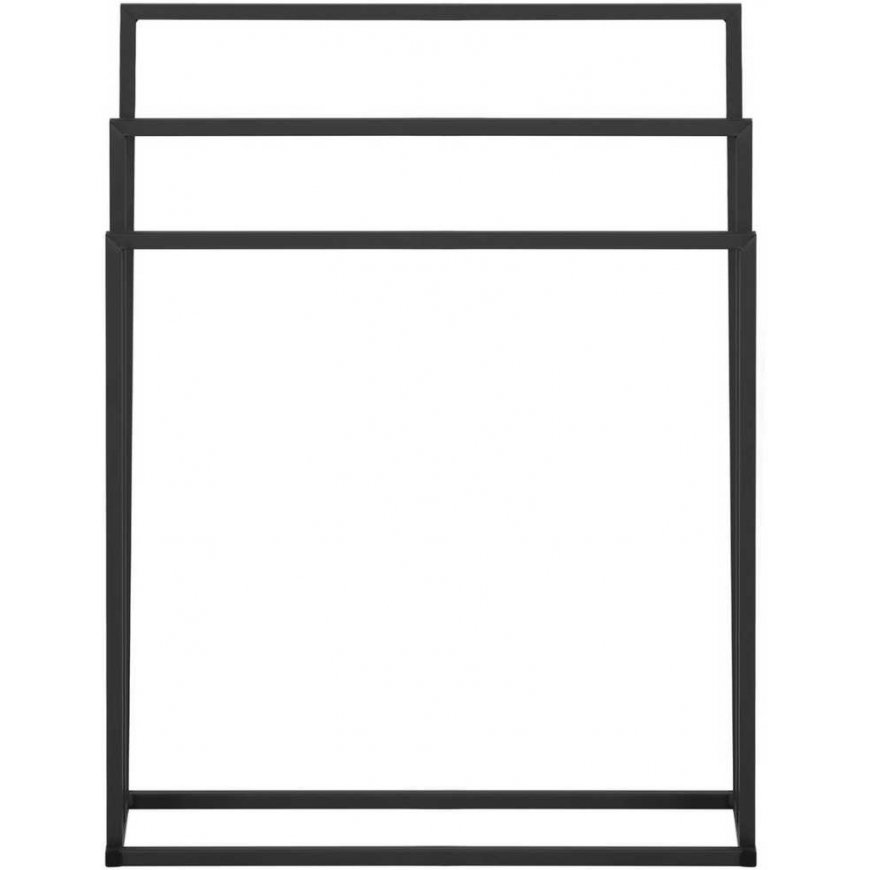 Physa Towel rack, 65x21.5x84 cm, dark grey – 5