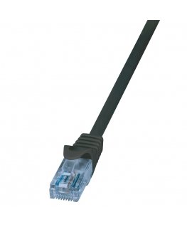 LogiLink CP3093U võrgukaabel Must 10 m Cat6a U/UTP (UTP)