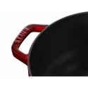 STAUB SPECIAL COCOTTE Round cast iron pot, lily, 3.5 ltr, grenadine STAUB SPECIAL COCOTTE Round cast iron pot, lily, 3.5 ltr, grenadine