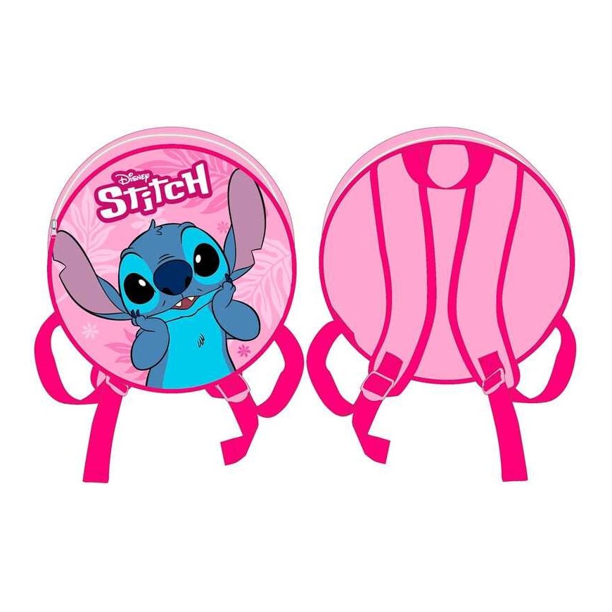 Disney Stitch round backpack 27cm – 2