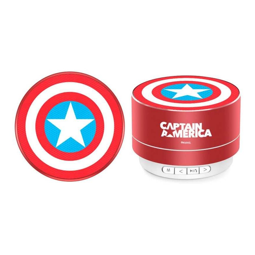 Ert Group Marvel Captain America Wireless Nešiojama kolonėlė