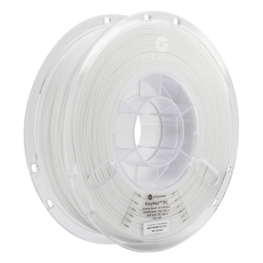 Polymaker PolyMax Tough PC - 0.75kg - 1.75mm - White