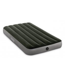 Intex Dura-Beam Standard Prestige Downy Vienvietīgs matracis Tumši zaļs