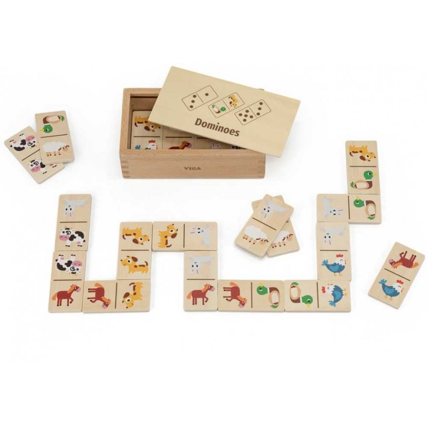 Viga Toys Viga Toys Wooden dominoes