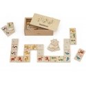 Viga Toys Puiset dominot 2 in 1 - eläimet ja numerot Viga Toys Puiset dominot 2 in 1 - eläimet ja numerot