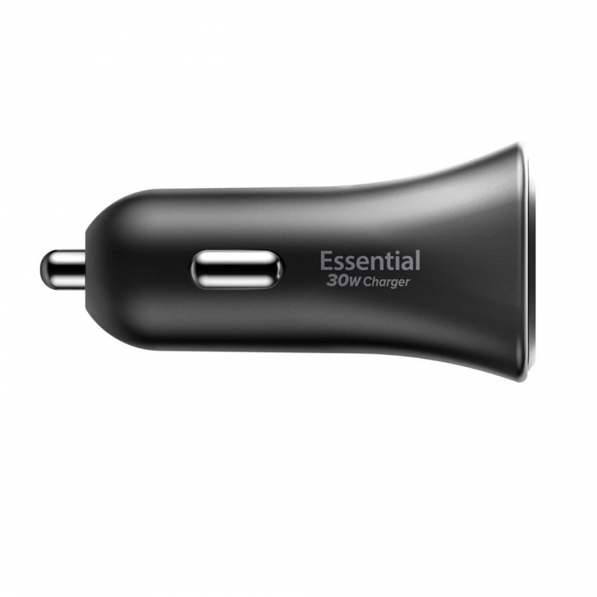 SPIGEN ESSENTIAL EV301 1-PORTTINEN AUTOLATURI 30W Musta – 3