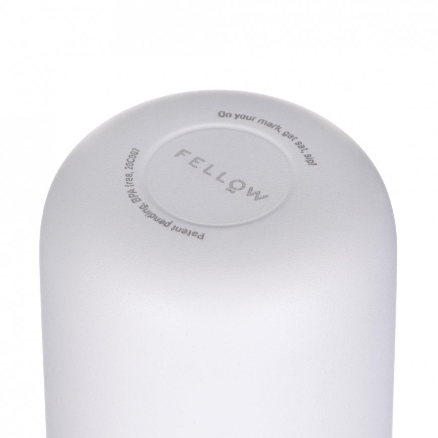 Fellow - Carter Move Mug - White - Insulated Mug 355ml – 4