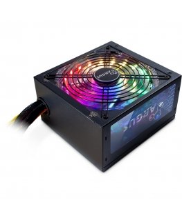 Inter-Tech Argus RGB-500W II virtalähdeyksikkö 20+4 pin ATX musta