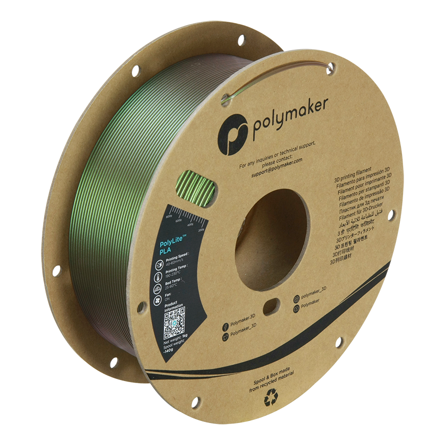 Polimaker Polimaker PolyLite PLA Starlight - 1kg - 1.75mm - Meteor – 2