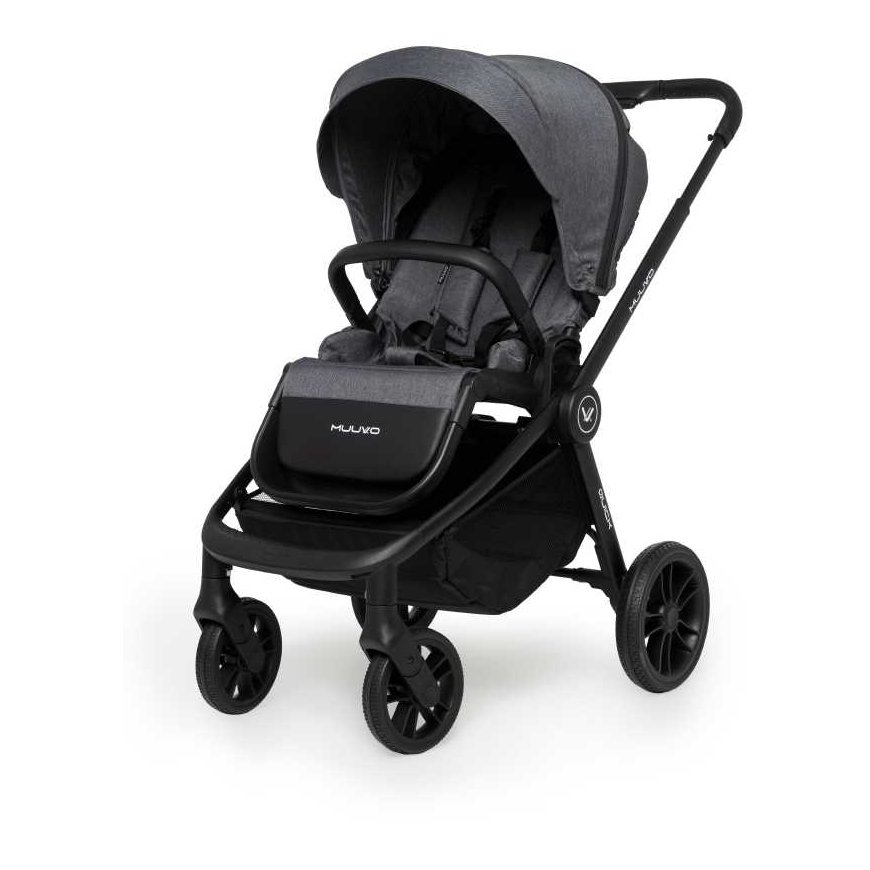 Muuvo universal stroller Quick 2in1 Quick Carbon Graphite, gray – 2