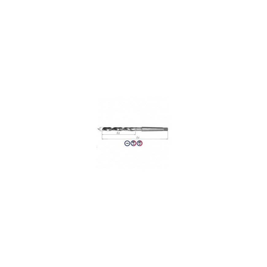 Hikoki Baildon DIN 345 RN NWKc metalo grąžtas 16 mm, HSS (S), 218-120 mm (MK2 kotas) – 2