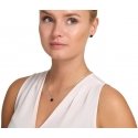 Jwl Luxury Pearls Dailaus sidabro tikro juodo perlų karoliai JL0836 (grandinė, pakabukas) Jwl Luxury Pearls Dailaus sidabro tikro juodo perlų karoliai JL0836 (grandinė, pakabukas)