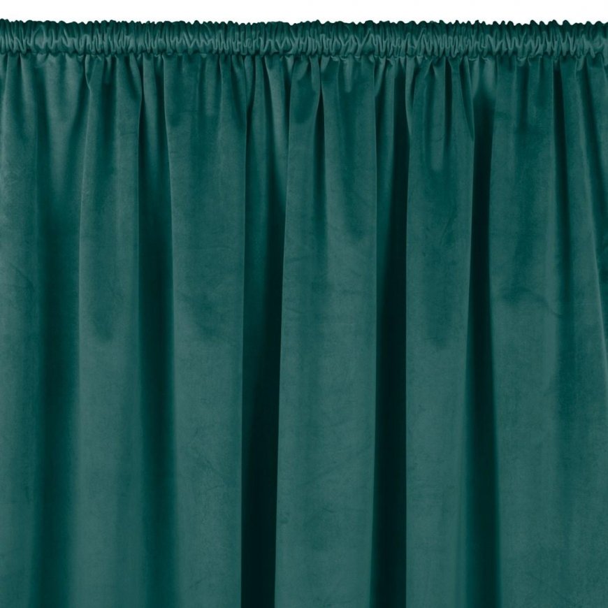 Homede Curtains VELVET TUNNEL MARINE 135x300