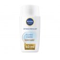 Nivea DAILY SUN FLUID kasvonsuoja SPF50+ vaalea sävy 40 ml Nivea DAILY SUN FLUID kasvonsuoja SPF50+ vaalea sävy 40 ml
