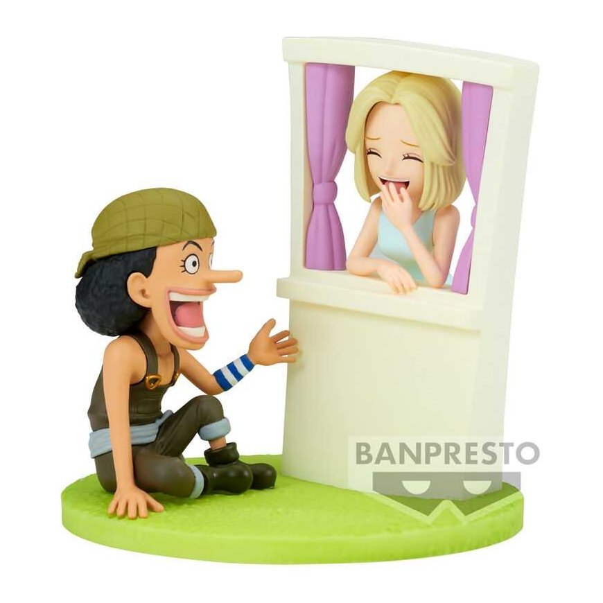 Banpresto One Piece Usopp & Kaya Log Stories figure 7cm