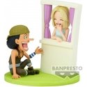 Banpresto One Piece Usopp & Kaya Log Stories figure 7cm
