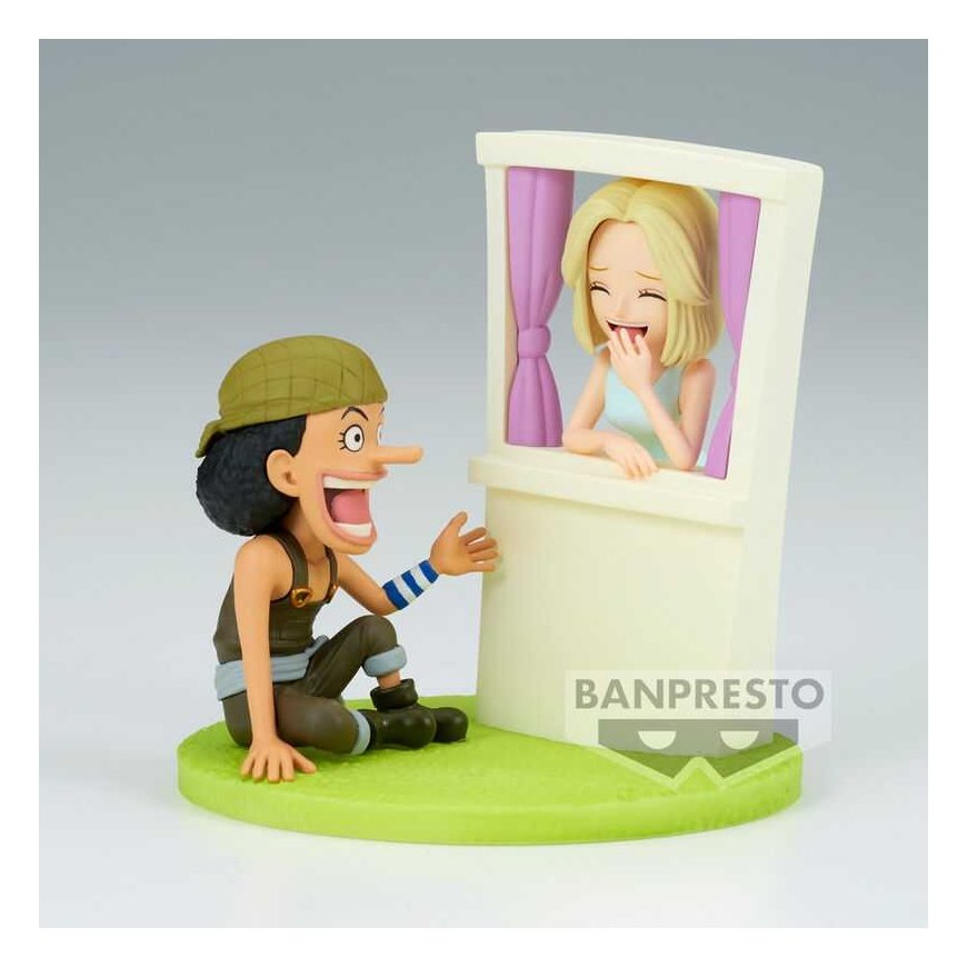 Banpresto One Piece Usopp & Kaya Log Stories figure 7cm – 2