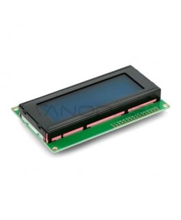 LCD ekranas 4x20 simbolių mėlynas - justPi