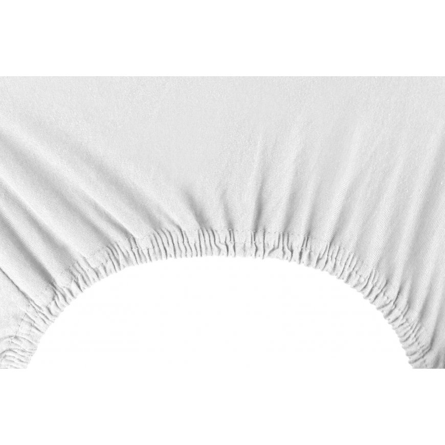 Bed sheet DecoKing Amber White, 220x200 cm, with elastic – 4