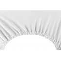 Bed sheet DecoKing Amber White, 220x200 cm, with elastic Bed sheet DecoKing Amber White, 220x200 cm, with elastic