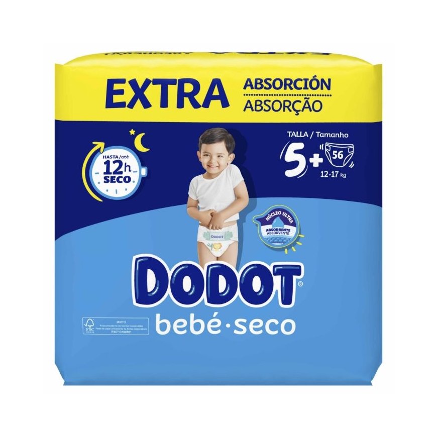 Pa?al Dodot T5 Extra 56 Uds – 2