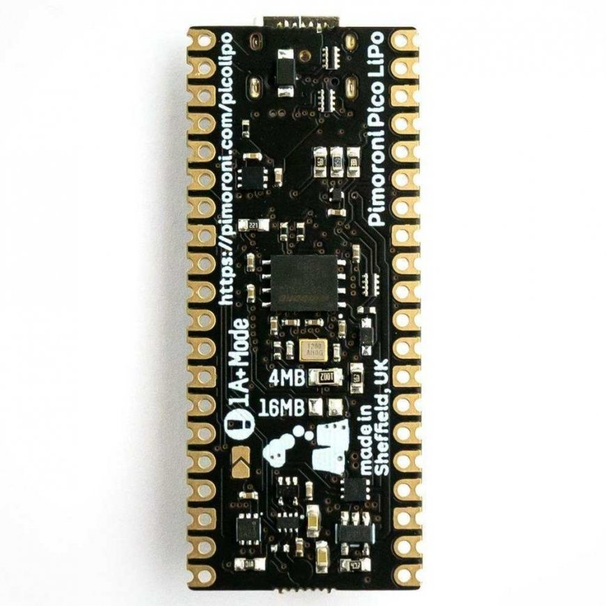 Pimoroni Pico LiPo 4MB - kortti RP2040 mikrokontrollerilla - Pimoroni PIM578 – 2