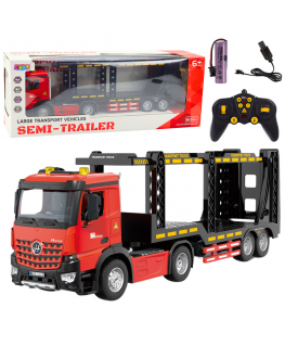Lean Toys Remote Control Cargo Truck RC 2.4G 6CH