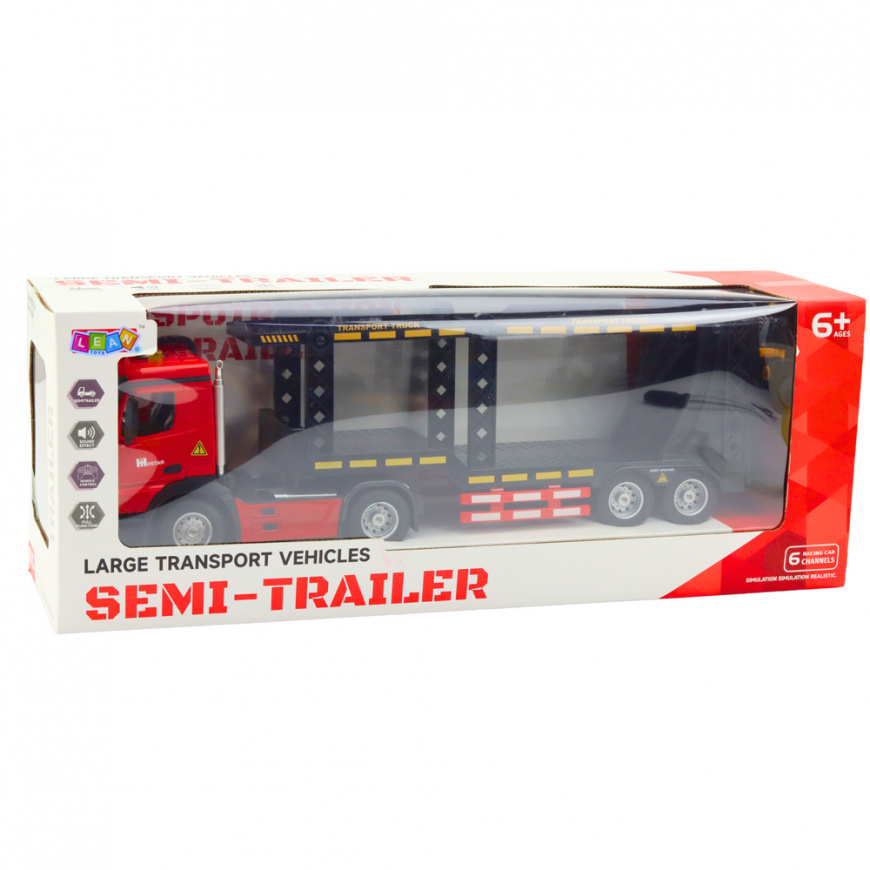 Lean Toys Remote Control Cargo Truck RC 2.4G 6CH – 4