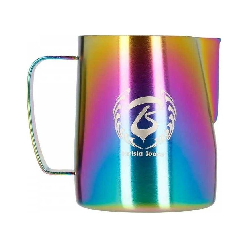 Barista Space - 350 ml Sandy Rainbow Milk Jug – 4