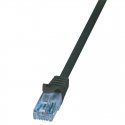 LogiLink CP3073U võrgukaabel Must 5 m Cat6a U/UTP (UTP) LogiLink CP3073U võrgukaabel Must 5 m Cat6a U/UTP (UTP)