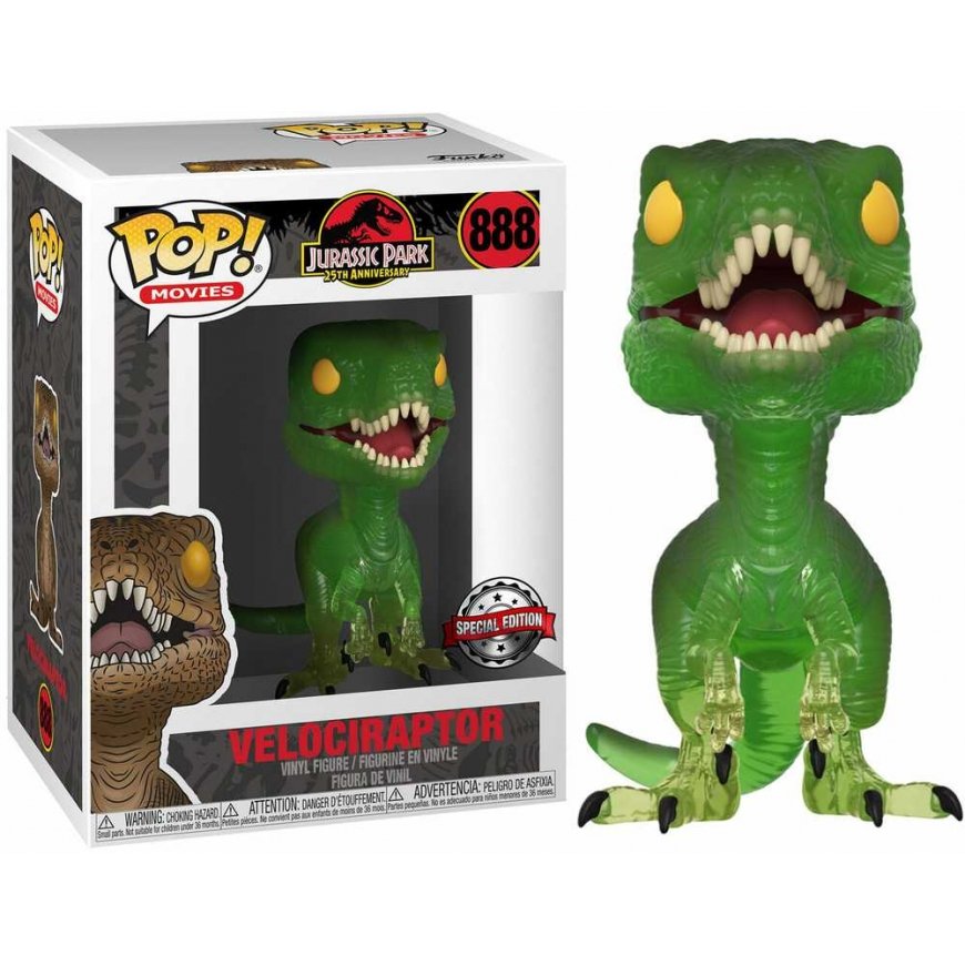 Funko Set figure POP & Tee Jurassic Park Velociraptor Exclusive – 2