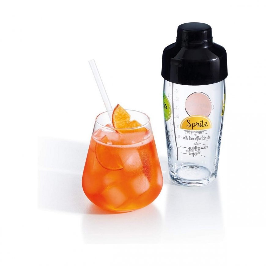 Cocktail shaker Luminarc 8013619 Värillinen lasi 585 ml – 3