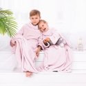 DecoKing Vaikiška antklodė lazykids pudra rožinė 90 x 105 cm