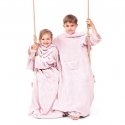DecoKing Vaikiška antklodė lazykids pudra rožinė 90 x 105 cm