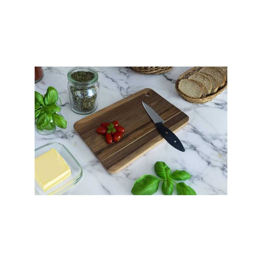 Cutting board, 41 x 27 cm, acacia wood, ZELLER – 3