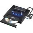 DVD player Unitek Unitek External DVD/CD burner, USB Hub 5Gbps, SD card reader DVD player Unitek Unitek External DVD/CD burner, USB Hub 5Gbps, SD card reader