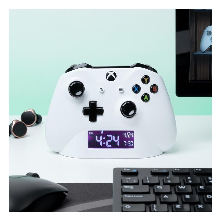 Paladone XBOX Digital alarm clock White – 3