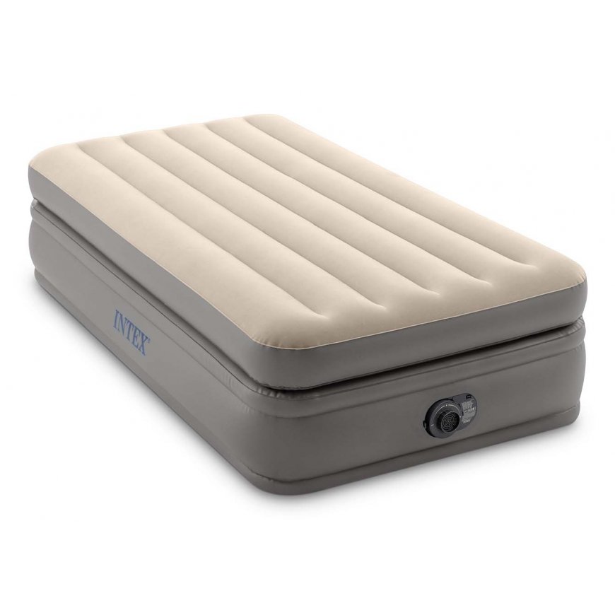 Intex DuraBeam Prime Comfort Elevated Yksittäinen patja Harmaa