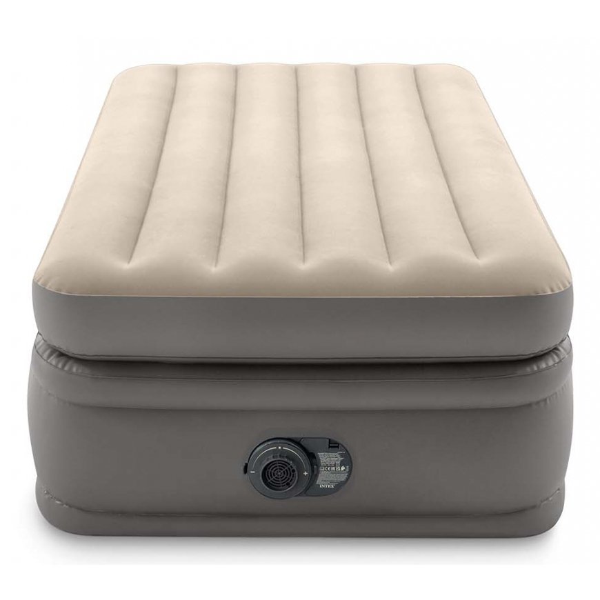 Intex DuraBeam Prime Comfort Elevated Yksittäinen patja Harmaa – 3