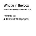 HP 953 musta alkuperäinen mustekasetti HP 953 musta alkuperäinen mustekasetti