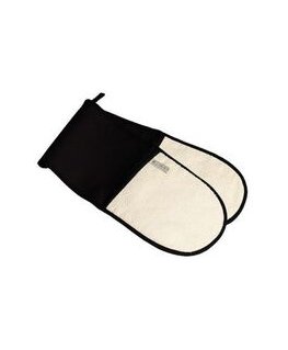 Le Creuset Oven Glove Double 89x20cm black Schwarz (950010000000